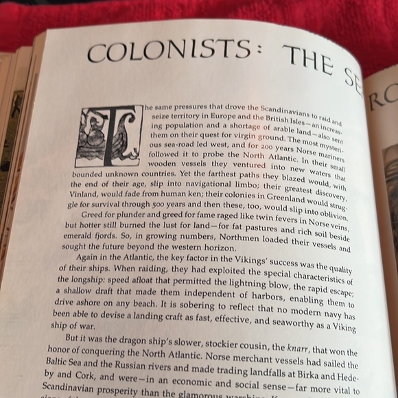 The Vikings vintage book read description and look at pictures before purchasing - Picture 7 of 8